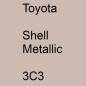 Preview: Toyota, Shell Metallic, 3C3.